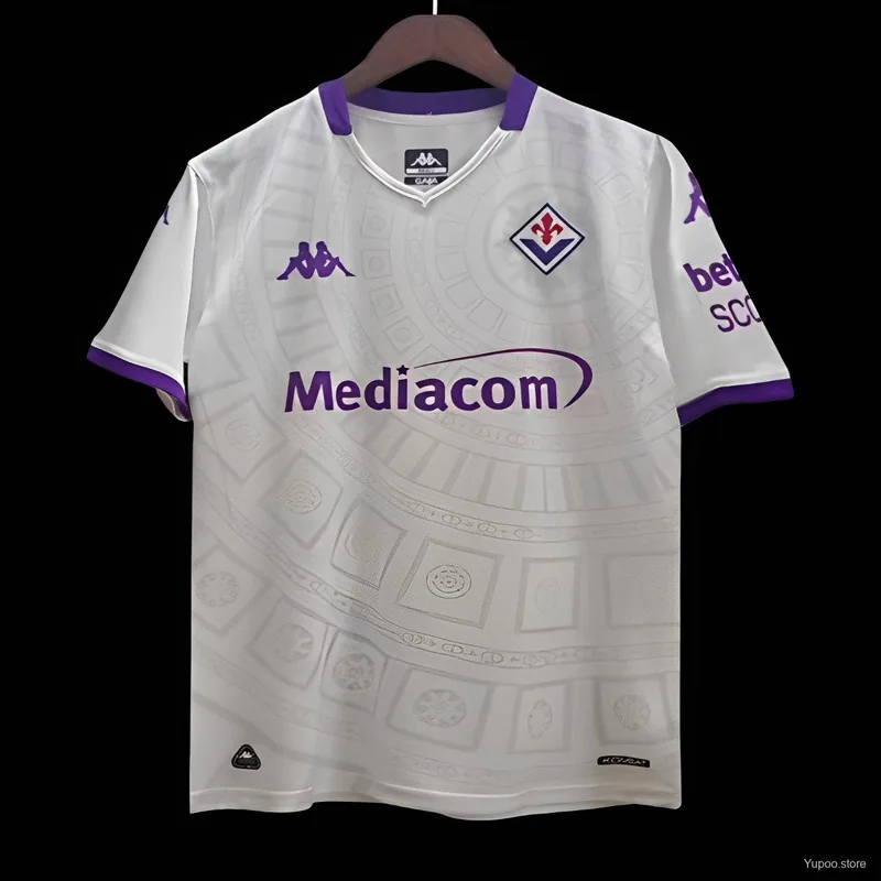 Camiseta Fiorentina 2025/26 VISITANTE MANGA CORTA VERSION FAN